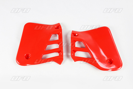 UFO OSŁONY CHŁODNICY HONDA CR 125 '85-88 KOLOR CZERWONY (UFO RED)