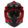 NOX KASK CROSS / OFFROAD N633 FUSION KOLOR CZARNY MAT/CZERWONY ROZMIAR XL (ZAPIĘCIE MIKROMETRYCZNE)