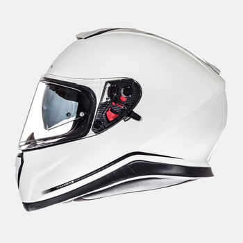 MT WYPRZEDAŻ KASK INTEGRALNY THUNDER 3 SV SOLID PEARL WHITE Z BLENDĄ KOLOR BIAŁY POŁYSK ROZMIAR XL