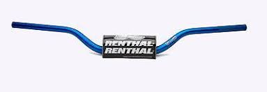 RENTHAL KIEROWNICA 1,1/8 CALA (28,6MM) MX FATBAR HANDLEBARS BLUE RC SX/SXF 06-09, SUZUKI RM/RMZ 06-13 KOLOR NIEBIESKI Z GĄBKĄ