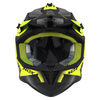 NOX KASK CROSS / OFFROAD N633 FUSION KOLOR CZARNY MAT/ŻÓŁTY FLUO ROZMIAR S (ZAPIĘCIE MIKROMETRYCZNE)