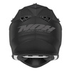 NOX KASK CROSS / OFFROAD N633 SOLID KOLOR CZARNY MAT ROZMIAR M (ZAPIĘCIE MIKROMETRYCZNE)