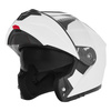 NOX KASK SZCZĘKOWY (FLIP-UP) Z BLENDĄ N968 KOLOR BIAŁY POŁYSK ROZMIAR XS