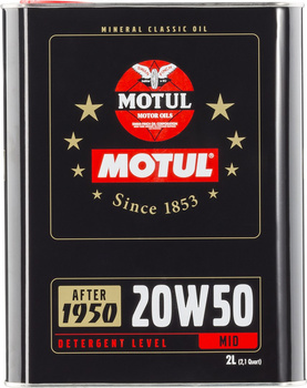 MOTUL CLASSIC MOTOR OIL 20W50 2L (NA ZAMÓWIENIE)