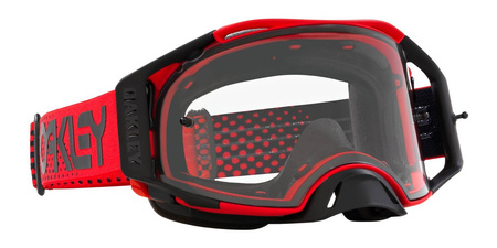 Oakley gogle  Airbrake MX czerwone Clear