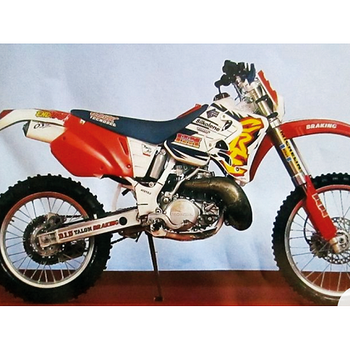 BLACKBIRD KOMPLET NAKLEJEK (OKLEIN) HONDA CR 125R '93-'97, CR 250R '92-'96 REPLICA TEAM ENDURO FIM HONDA 1995