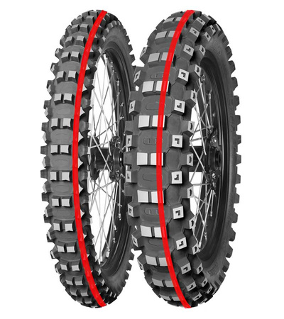 MITAS OPONA 90/90-14 TERRA FORCE-MX MH PITCROSS MEDIUM HARD (CZERWONY PASEK) TT 46M NHS PRZÓD DOT 2023 (DOT:TDDT/DTDT/TMDT) (460055) (zamiennik:70000362)