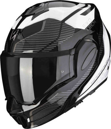 SCORPION KASK SZCZĘKOWY EXO-TECH ANIMO BLACK/WHITE KOLOR CZARNY/BIAŁY ROZMIAR XL