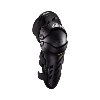 LEATT NAKOLANNIKI OCHRANIACZE KOLAN DUAL AXIS JUNIOR (DZIECIĘCE) KNEE AND SHIN GUARD BLACK KOLOR CZARNY