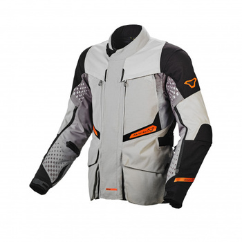 MACNA WYPRZEDAŻ KURTKA (WYPINANE TERMO I WYPINANE RAINTEX) FUSOR MOTORCYCLE JACKET LIGHT GREY/TAUPE/BLACK KOLOR JASNY SZARY/CIEMY SZARY/CZARNY ROZMIAR M