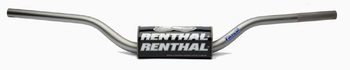 RENTHAL KIEROWNICA 1,1/8 CALA (28,6MM) MX FATBAR HANDLEBAR RC WYSOKA HIGH TANIUM KOLOR TYTANOWY Z GĄBKĄ