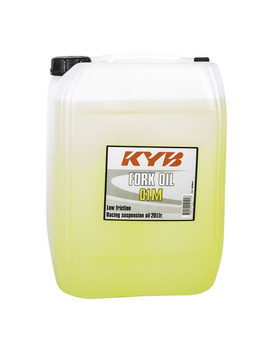 KYB (KAYABA) OLEJ DO TELESKOPÓW / AMORTYZATORÓW / ZAWIESZENIA KYB 01M OIL - FORK FRONT, KHL15-11, SAE 5W, 20L KYB FF OIL 01M (AKC)