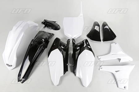 UFO KOMPLET PLASTIKÓW YAMAHA YZF 450 '11-'12 KOLOR OEM (BIAŁY/CZARNY) (YA311E999W)