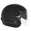 NOX PREMIUM KASK OTWARTY JET HERITAGE LEATHER KOLOR CZARNY MAT/CZARNY ROZMIAR XL