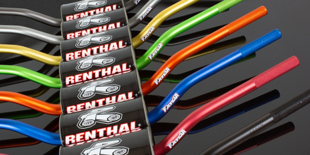 RENTHAL KIEROWNICA 1,1/8 CALA (28,6MM) MX FATBAR HANDLEBAR BLACK ENDURO PADDED KOLOR CZARNY