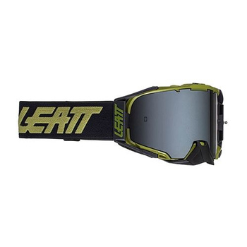 LEATT GOGLE VELOCITY 6.5 DESERT SAND/LIME LENS PLATINUM UC 28% - KOLOR CZARNY/PIASKOWY SZYBKA LUSTRZANA BRĄZOWA