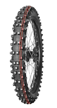 MITAS OPONA 110/90-19 TERRA FORCE MX-SAND 62M TT (PODWÓJNY CZERWONY PASEK) TYŁ DOT 2023 (DOT:XDDT/XODT) (26647) WYCOFANE (ZAMIENNIK:70000936)