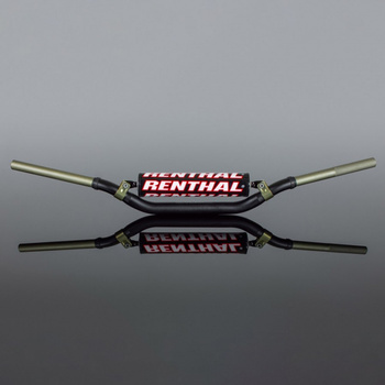 RENTHAL KIEROWNICA 1,1/8 CALA (28,6MM) MX TWINWALL 991 HANDLEBAR BLACK KTM SX/SX-F '09-'12; SUZUKI RM / RMZ '06-'13; YAMAHA YZF '18-'21 PADDED KOLOR CZARNY Z GĄBKĄ