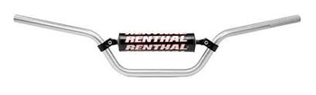 RENTHAL KIEROWNICA 7/8 CALA (22MM) ATV HANDLEBAR SILVER SPECIAL QUAD PADDED KOLOR SREBRNY Z GĄBKĄ