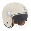 NOX PREMIUM KASK OTWARTY JET HERITAGE SOLID KOLOR KREMOWY ROZMIAR S