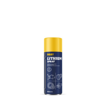 MANNOL LITHIUM SPRAY SMAR LITOWY W SPRAYU 400 ML (9881) (12)