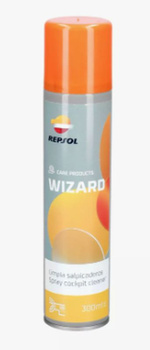 REPSOL WIZARD LIMPIA SALPICADEROS ŚRODEK DO PIELĘGNACJI PLASTIKÓW ORAZ OWIEWEK 300ML