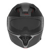 NOX KASK SZCZĘKOWY (FLIP-UP) Z BLENDĄ N968 TOMAK KOLOR CZARNY MAT/CZERWONY ROZMIAR L