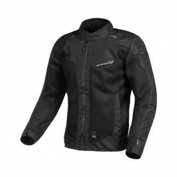 MACNA WYPRZEDAŻ KURTKA (MESH I WYPINANA MEMBRANA) EMPIRE MOTORCYCLE JACKET BLACK KOLOR CZARNY ROZMIAR XL