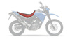 BLACKBIRD POKROWIEC / POSZYCIE NA SIEDZENIE YAMAHA XT 660 R/X '04-'19 (16) TRADITIONAL KOLOR CZARNY CZERWONY