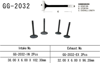 VESRAH ZAWÓR WYDECHOWY HONDA TRX 250EX SPORTRAX '01-'08, TRX 250X '09-'17 (OEM: 14721-HN6-000) (1SZT.) (MADE IN JAPAN)