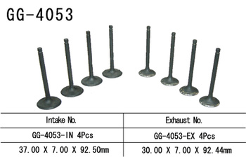 VESRAH ZAWÓR WYDECHOWY KAWASAKI ZR7 '01-'05 (OEM: 12005-0023,12005-1288) (1SZT.) (MADE IN JAPAN)