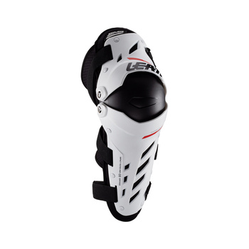 LEATT NAKOLANNIKI OCHRANIACZE KOLAN DUAL AXIS JUNIOR (DZIECIĘCE) KNEE AND SHIN GUARD WHITE KOLOR BIAŁY/CZARNY