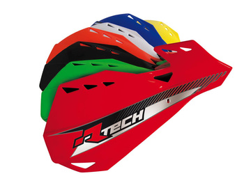 RACETECH (RTECH) PLASTIKI ZAMIENNE DO OSŁON RĄK (HANDBARÓW) DUAL EVO KOLOR POMARAŃCZOWY