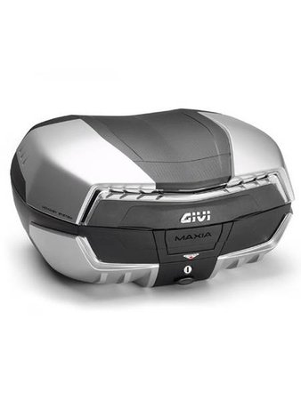 GIVI 2024/02 KUFER CENTRALNY V58 TECH MAXIA 5 (WSTAWKI ALU) (58LT)