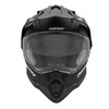 NOX KASK OFFROAD / TRAIL DUOSPORT (DUAL) N312 SOLID Z SZYBKĄ I BLENDĄ KOLOR CZARNY MAT ROZMIAR L