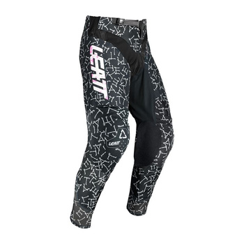 LEATT SPODNIE MOTO 3.5 MINI PANT BONES KOLOR CZARNY/BIAŁY ROZMIAR XS 120 cm