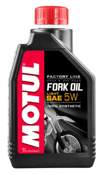 MOTUL OLEJ DO TELESKOPÓW / AMORTYZATORÓW / ZAWIESZENIA FORK OIL FACTORY LINE 5W LIGHT 1L