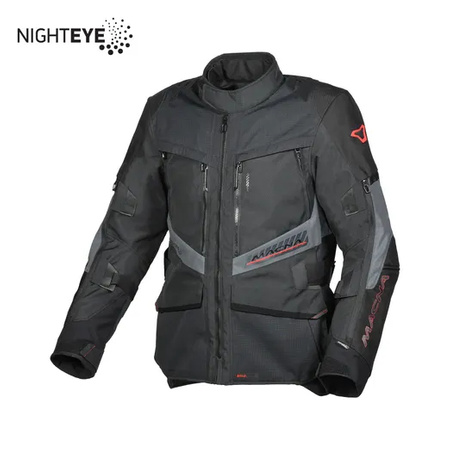 MACNA WYPRZEDAŻ KURTKA DOMANE MOTORCYCLE JACKET BLACK KOLOR CZARNY ROZMIAR L