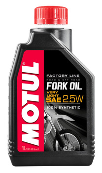 MOTUL OLEJ DO TELESKOPÓW / AMORTYZATORÓW / ZAWIESZENIA FORK OIL FACTORY LINE 2,5W VERY LIGHT 1L