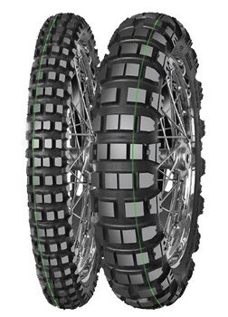 MITAS OPONA 90/90-21 (3.00-21) ENDURO TRAIL-RALLY PRO SUPER LIGHT (ZIELONY PASEK) 54R M+S PRZÓD DOT 13-24/2024 (460144) (ZAMIENNIK:70000336)