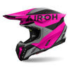 AIROH KASK CROSS / ENDURO / ATV / QUAD TWIST 3 KING PINK KOLOR CZARNY/SZARY/RÓŻOWY MAT ROZMIAR S