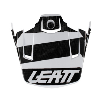 LEATT DASZEK/VISOR DO KASKU MOTO 3.5 V22 WHITE KOLOR BIAŁY/CZARNY ROZMIAR M-XXL (CZĘŚCI ZAMIENNE)