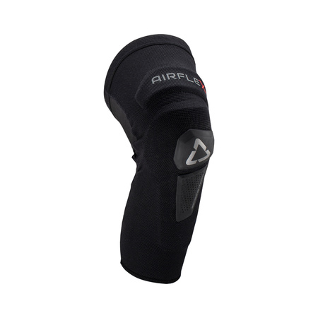 LEATT NAKOLANNIKI OCHRANIACZE KOLAN AIRFLEX HYBRID PRO KNEE GUARD BLACK KOLOR CZARNY ROZMIAR XXL