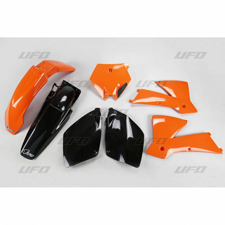 UFO KOMPLET PLASTIKÓW KTM SX/SXF '03 KOLOR OEM (POMARAŃCZOWY/CZARNY) (KT501BE999)