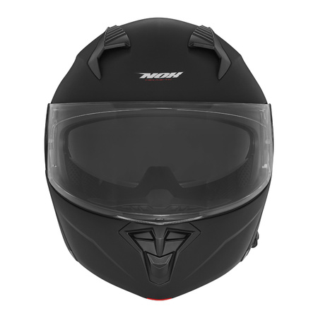 NOX KASK SZCZĘKOWY (FLIP-UP) Z BLENDĄ N968 KOLOR CZARNY MAT ROZMIAR S