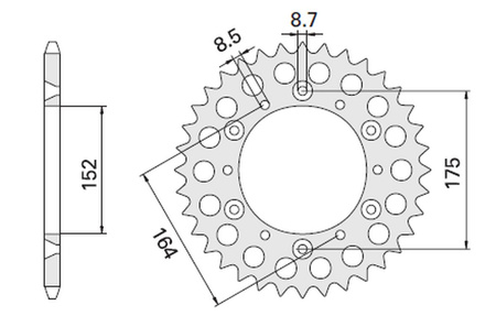 BRIDGESTONE OPONA 160/60ZR17 BATTLAX T33 (69W) TL TYŁ (NOWOŚĆ 2025)