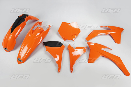 UFO KOMPLET PLASTIKÓW KTM SXF '11-'12, SX '12 KOLOR POMARAŃCZOWY (KT510E127)