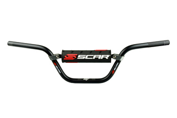 SCAR RACING KIEROWNICA MINI CROSS I PIT BIKE WYSOKA 22,2MM KOLOR CZARNY