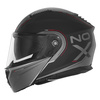 NOX KASK SZCZĘKOWY (FLIP-UP) Z BLENDĄ N968 TOMAK KOLOR CZARNY MAT/CZERWONY ROZMIAR L