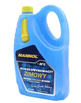 MANNOL ZIMOWY PŁYN DO SPRYSKIWACZY DO - 22 STOPNI 4L (ETYLOWY) (MN7000)